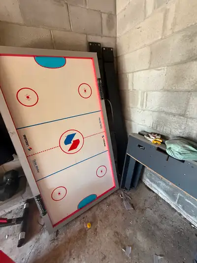 Moving to Vancouver, this summer, looking to sell our air hockey/pool table for $250 Comes with ever...