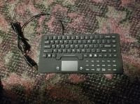 DSI Waterproof Mini Keyboard with Touchpad IP68 Washable Silicon