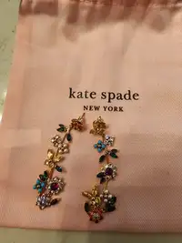 New! Kate Spade Flowers Earrings 