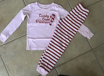 Girls size 6 Holiday Pajamas, View more