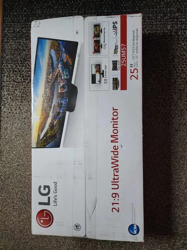 25" Class 21:9 UltraWide™ Full HD IPS Monitor (25.0" Diagonal) in Monitors in Gatineau - Image 4