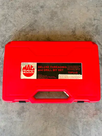 MAC Deluxe Threading and Drill bit set, View more