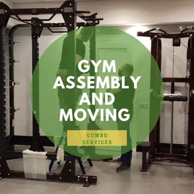 ⚡Gym equipment, treadmill, assembly, replacement, moving⚡