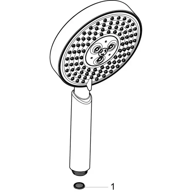 Raindance S 100 3-Jet  Handheld Shower Head in Bathwares in Ottawa - Image 3