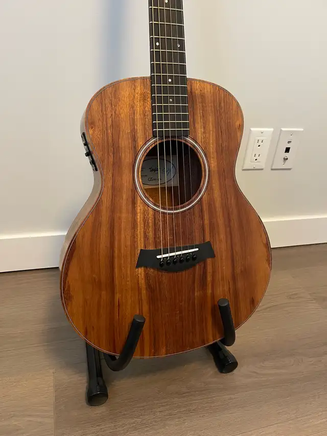 Mint Taylor GS Mini Koa Acoustic Electric Guitar 62864365062402121