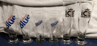 Labatt's Beer Glass Collection (6 Total)