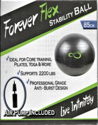 Forever Flex Anti-Burst Exercise Stability Ball 75&85 cm, No Tax