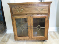 Dining Room Rolling Buffet Hutch