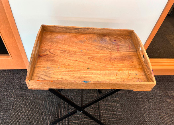 Foldable metal serving table in Other Tables in City of Halifax - Image 2