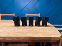5 Bose Dual Cube Speakers