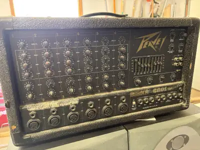 Peavey XR 600E Powered mixer, View more