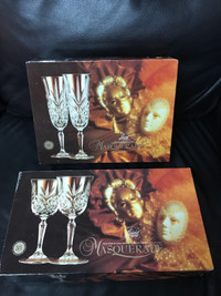 Cristal d’Arques Quattro wine & champagne glasses