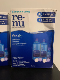 BAUSCH + LOMB RENU Complete Contact Lens Care 1020mL