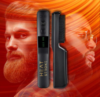 StyleCraft Heat Stroke Beard Styling Hot Brush,  Cordless