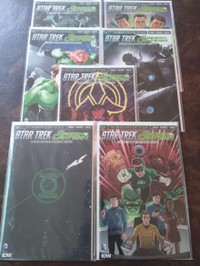 Star Trek / Green Lantern: The Spectrum War #1-6 Complete Series