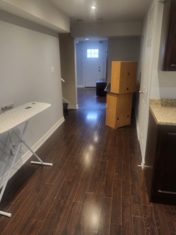 BASEMENT APARTMENT, with 2 bedrooms, separate laundry and entran Long