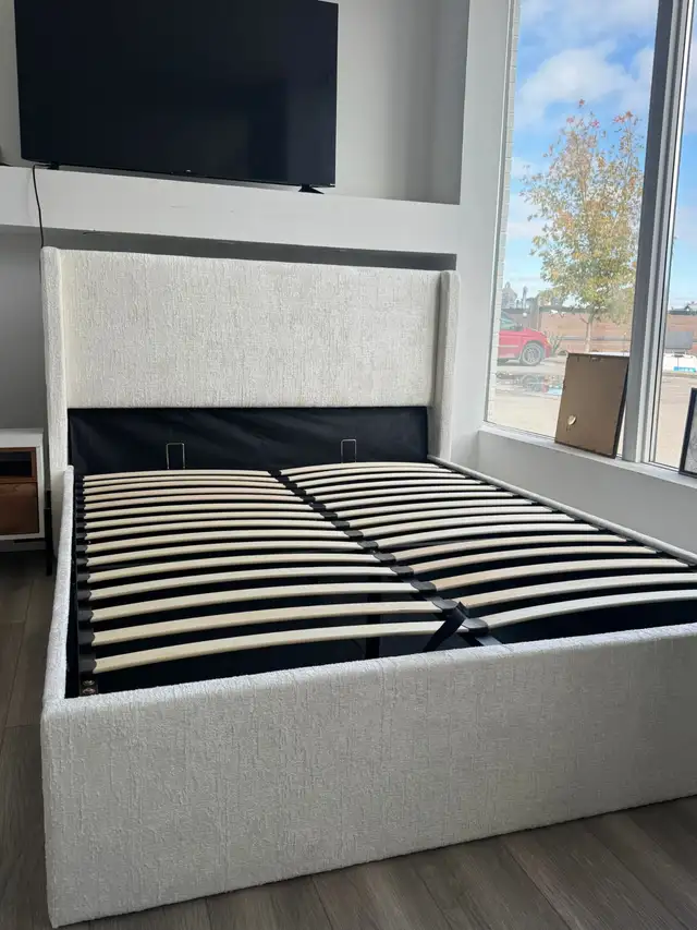 Pickup OR Delivery Available on Brand New Storage Bed | Queen in Beds & Mattresses in Burnaby/New Westminster - Image 7