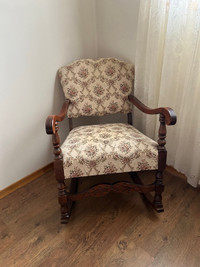  Antique rocker chair 