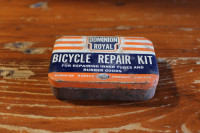 Vintage Dominion Royal Bicycle Repair Kit Tin