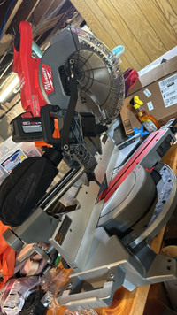 M18 12” miter saw tool only basically 