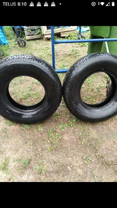 Mission TC-108, ST235/80R16 in great condition. Radial S/T, 10 PR Load Range Trailer & RV only. $60...