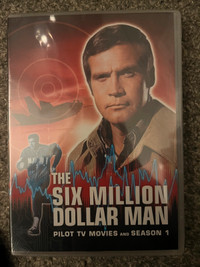 The Six Million Dollar Man Season 1, Brand New, Sealed Dvds