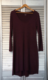 TOAD & CO Long Sleeve Purple Dress - Size Medium
