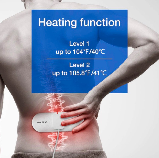 Easy@Home Heat TENS Unit, TENS EMS Unit with Heat Therapy in Other in London - Image 2