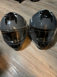 2 helmets $120  for both one youth med and youth L