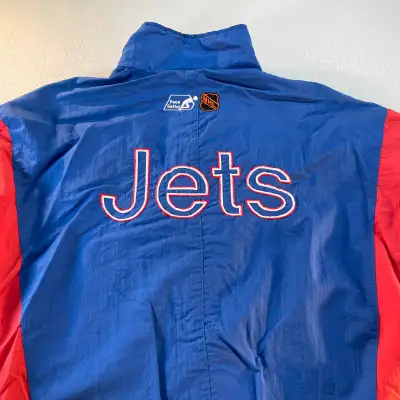 Vintage Winnipeg Jets Unisex Lined Jacket Size Small, View more