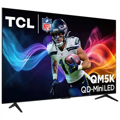 TCL 65-inch QM5K Series 4K UHD HDR QD Mini-LED Smart Google TV, View more