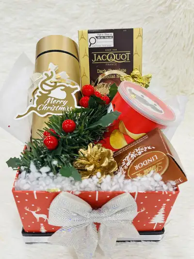 Christmas Gift Basket, View more