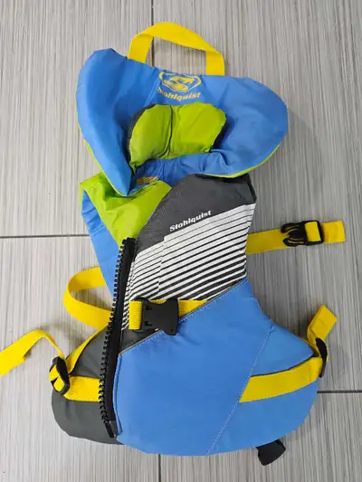 Worn twice. Child size 31 - 60 lbs.
