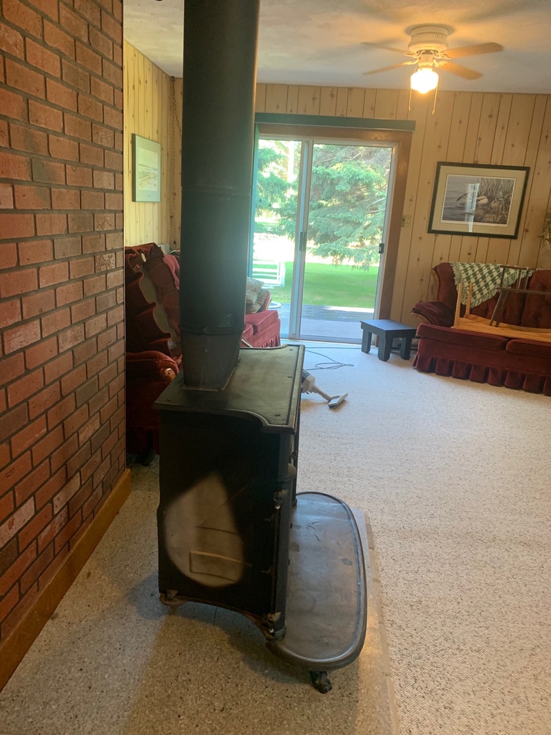 Wood burning stove (cast) Fireplace & Firewood Saskatoon Kijiji