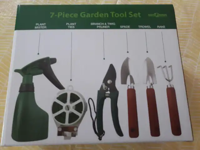 Garden Tool Set, 7-piece in Outdoor Tools & Storage in Brantford - Image 3