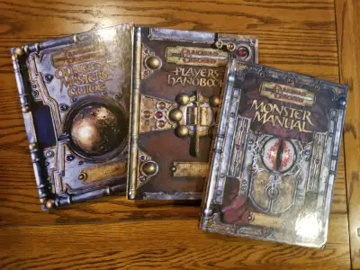 DUNGEONS AND DRAGONS 3.5 CORE BOOKS, View more