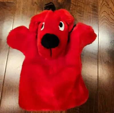 Clifford the big red dog Hand Puppet.