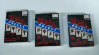 3 decks of Collectible Hockey Playing Cards from 1997 / 1998 NEW