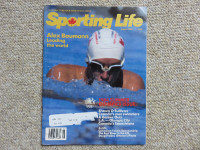 Sporting Life Magazine - August 1984 - Alex Baumann Cover