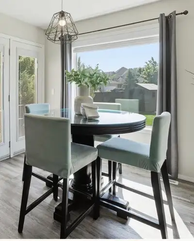 pub height kitchen table and chairs, View more