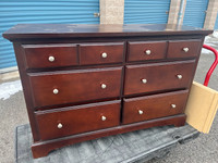 solid wood  wide dresser