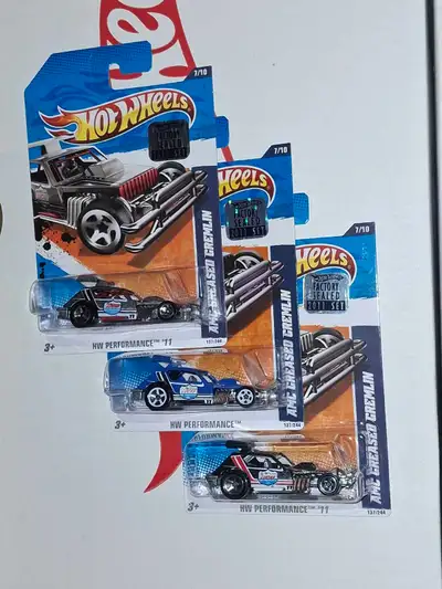 AMC Greased Gremlin 2011 Hot Wheels  Performance lot of 3, View more