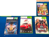 Xbox 360 games -  Forza 4, Wrestling,  Fable,  Kinect Adventures