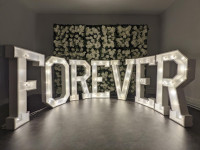 Forever in 3 foot letters now available to rent