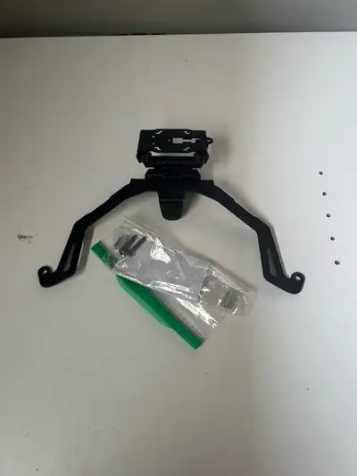SW Motech GPS mount for Honda 750 Transalp.