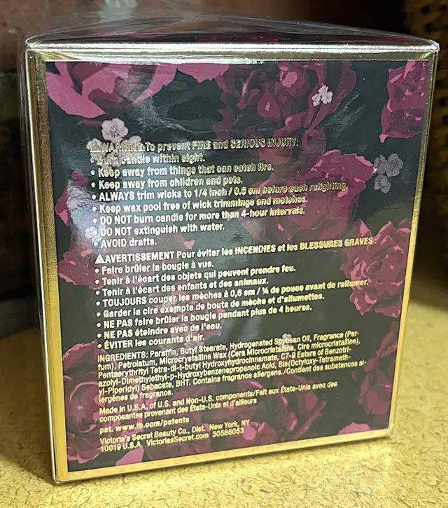 VICTORIA’S SECRET SPARKS BLOOM SCENTED CANDLE-238g -New, sealed in Home Décor & Accents in Markham / York Region - Image 4
