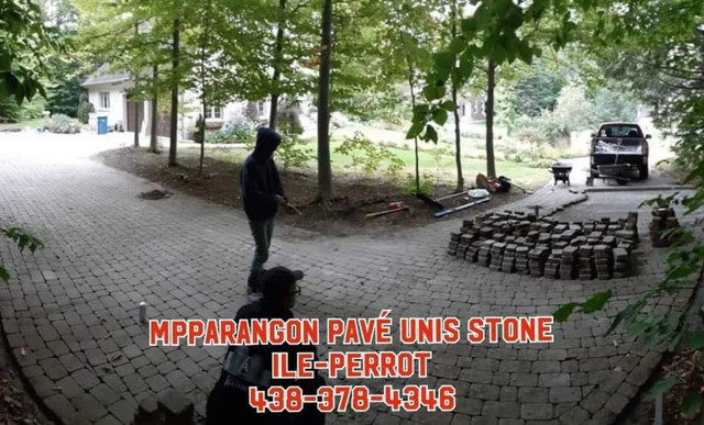 MPParangon Pavé Unis Stone dans Dalles et revêtement de pavage  à Ville de Montréal