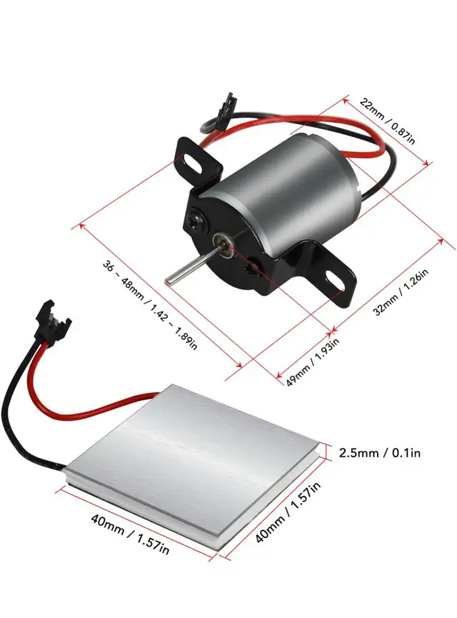Motor Replacement Kit-Universal Fireplace 62864362454018121