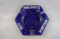 Vintage Molson's Ale Porter Ashtray