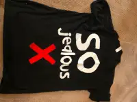 I deliver! Black Informative T-Shirt ''So Jealous'' Mark